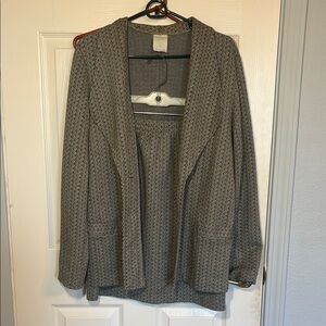 Weekenders Women's Gray Patterned Jacket